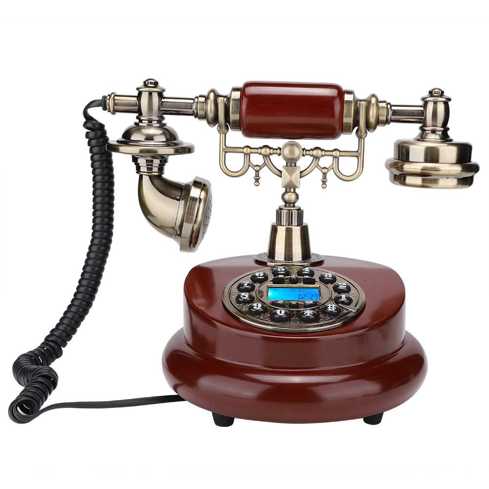 Classic Automatic Detection Landline Desk Phone - Vintage Style Home & Office Telephone for Gifts & Decor - Perfect for Home, Office, or Special Occasion Decorations