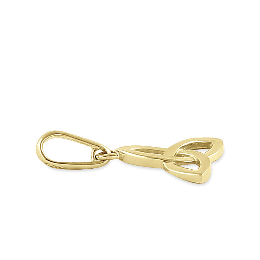 14K Solid Yellow Gold Triquetra Pendant Necklace - Celtic Knot Jewelry for Women, Perfect for Gifts, Everyday Wear & Spiritual Protection