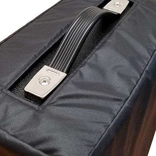 DCFY Black Nylon Padded Guitar Amplifier Cover for Marshall Cabinet MX412A | Protective Dust Cover for Guitar Amp | Perfect for Home Studios, Live Gigs & Music Practice
