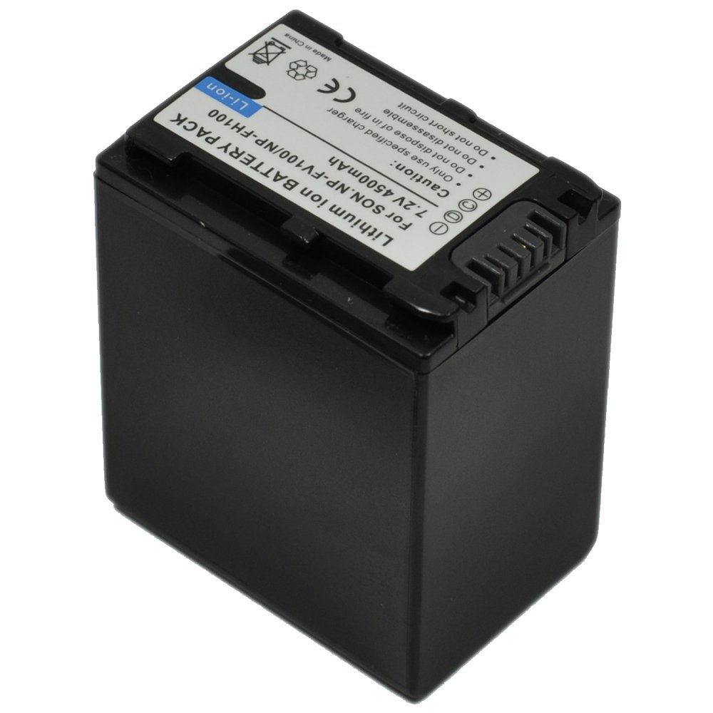 Replacement Camcorder Battery for Sony NP-FV100/NPFV70/NPFV50/NPFV30 - Compatible with DCR-SR100E/SR15E/SR190E/SR200E/SR300E Series - Perfect for Travel Vlogging, Home Videos & Outdoor Filming
