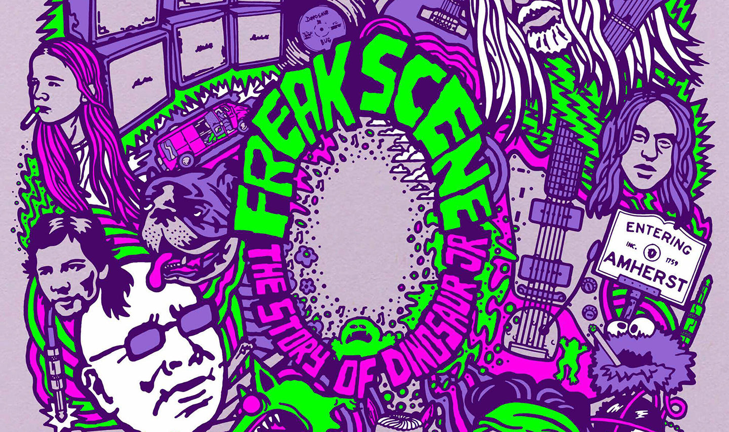 Dinosaur Jr. Story Poster - Freakscene Music Band Wall Art for Home & Office Decor