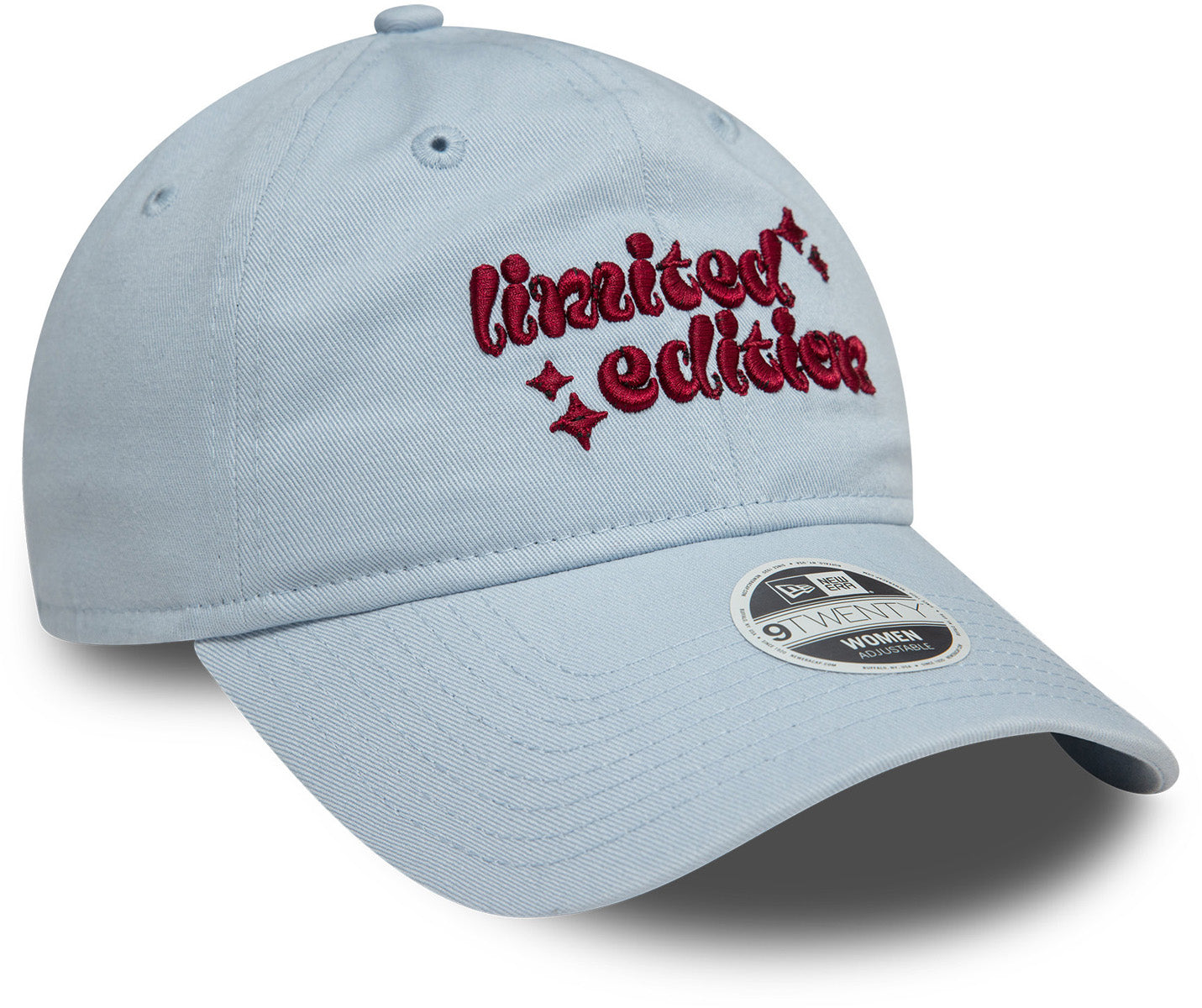 Women's New Era 9Twenty Limited Edition Pale Blue Baseball Cap - Fashionable Adjustable Snapback Hat for Casual Wear & Sports Events