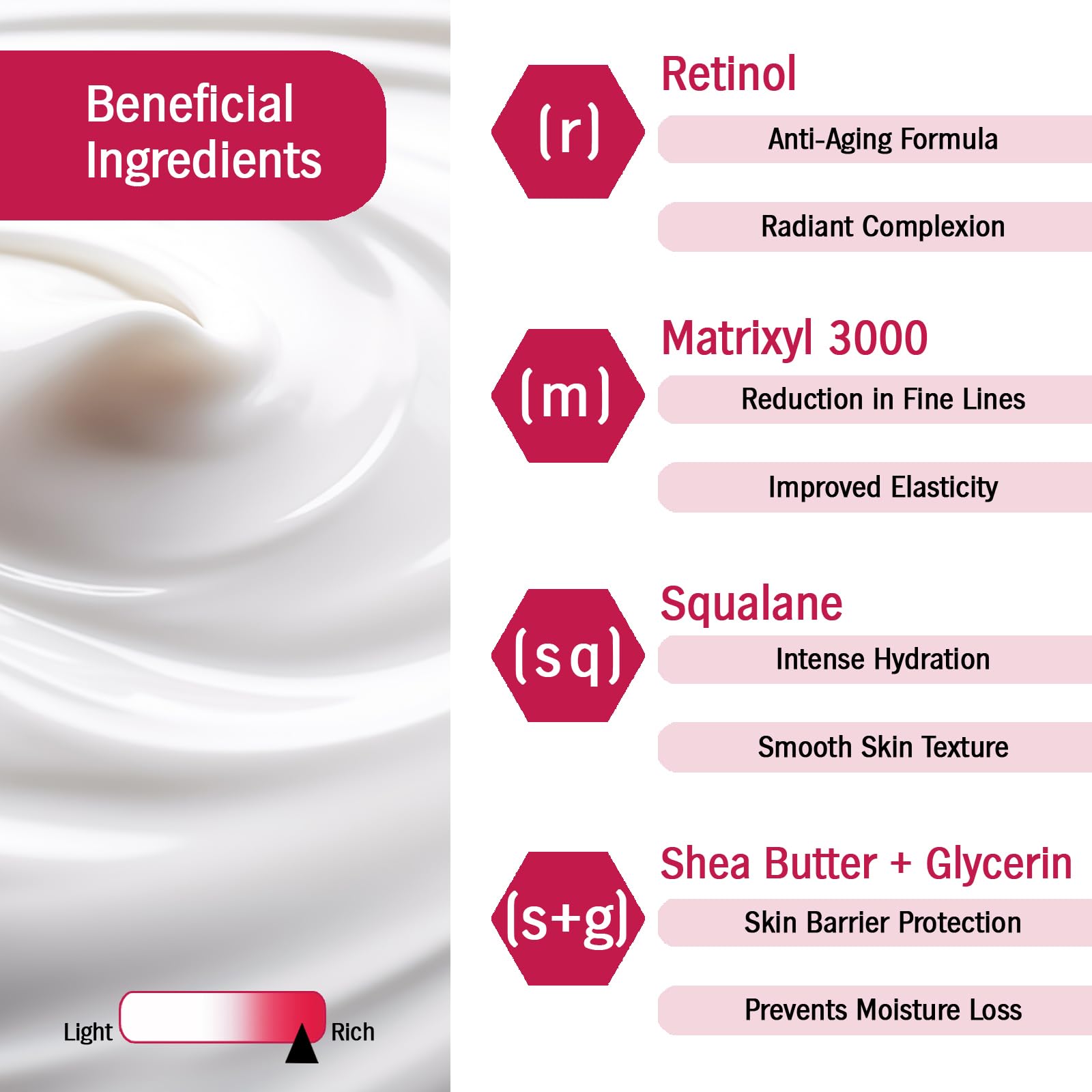 **Pure Retinol Face Moisturizer & Anti-Aging Night Cream with Pro Matrixyl 3000 + Squalane Hydrogel Pads – Skin Firming, Dark Spot Treatment for Wrinkles, Fine Lines & Acne Scars | Hydrating Night Routine for Youthful Glow**