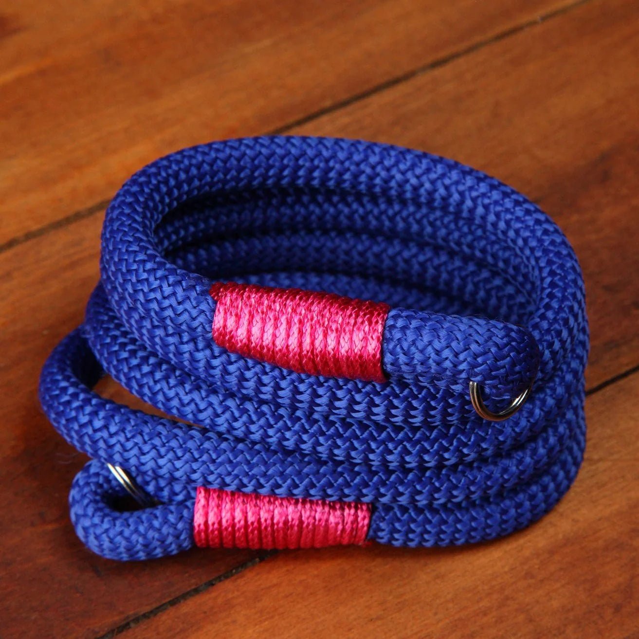 Photogenic Supply Co. Adjustable Rope Camera Strap - Durable & Comfortable Neck Strap for DSLR/Mirrorless Cameras (Cobalt Blue) - Perfect for Travel, Photography & Outdoor Adventures