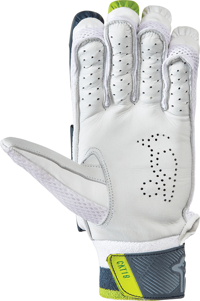 Kookaburra Kahuna Pro 1000 Cricket Batting Gloves - Right Hand (RH) - Premium Leather Protection for Cricket Players - Perfect for Practice & Competitive Matches