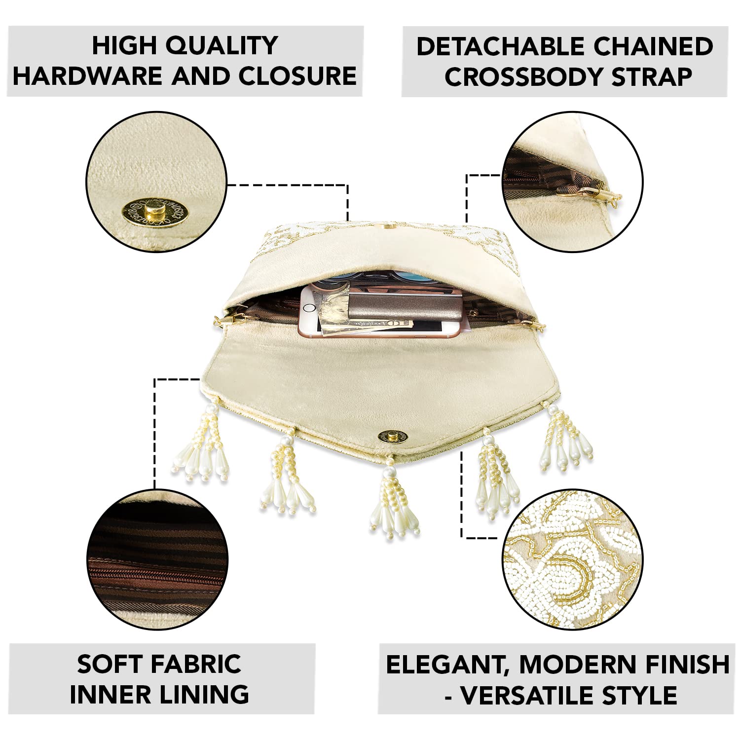 Stylish Aheli Indian Potli Bags for Women - Elegant Ethnic Clutch Purse with Drawstring, Perfect for Weddings, Parties & Evening Events | Handmade Bride Gift & Evening Accessory