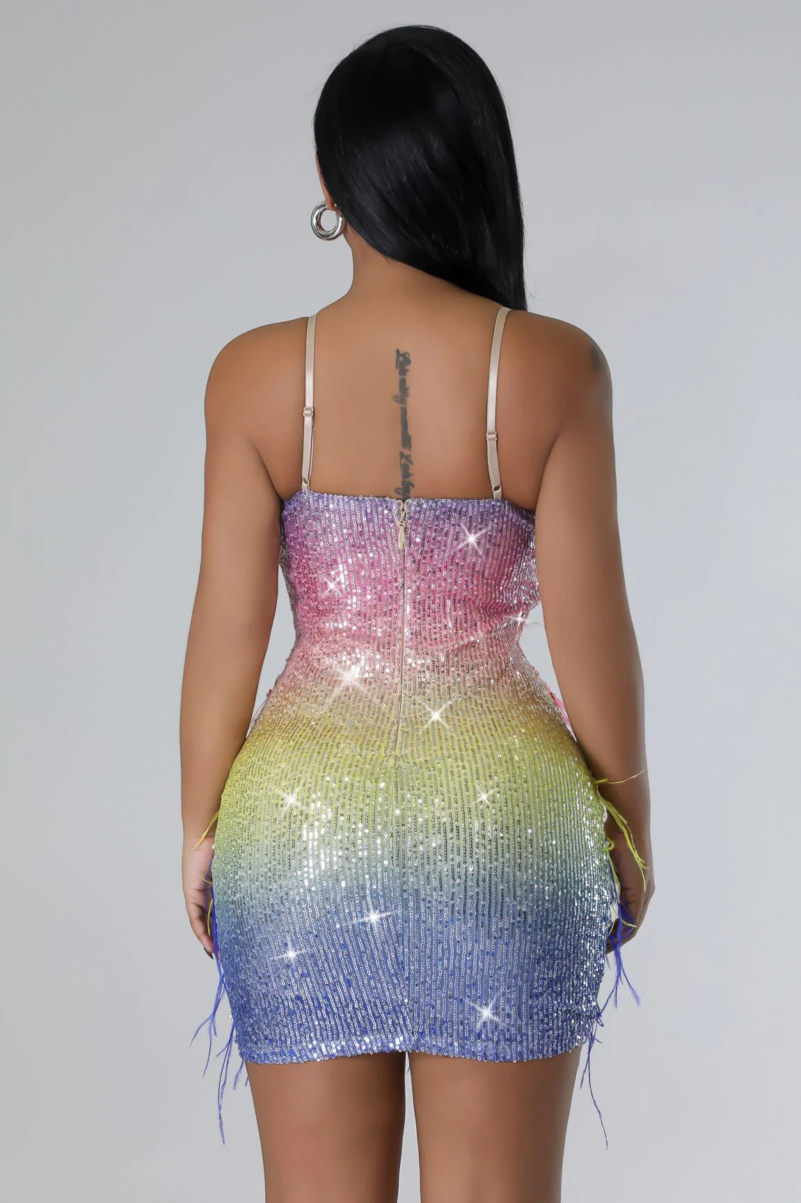 Sparkly Sequin Mini Dress for Women - Elegant Party & Club Wear - Perfect for Night Out, Prom, and Special Occasions