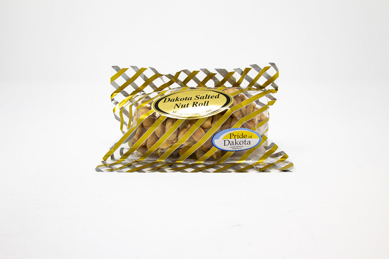 Mikey's Country Candy Dakota Salted Nut Roll - Premium Peanut Nougat Caramel Candy Bar - Perfect for Snacking, Gifts & Road Trips
