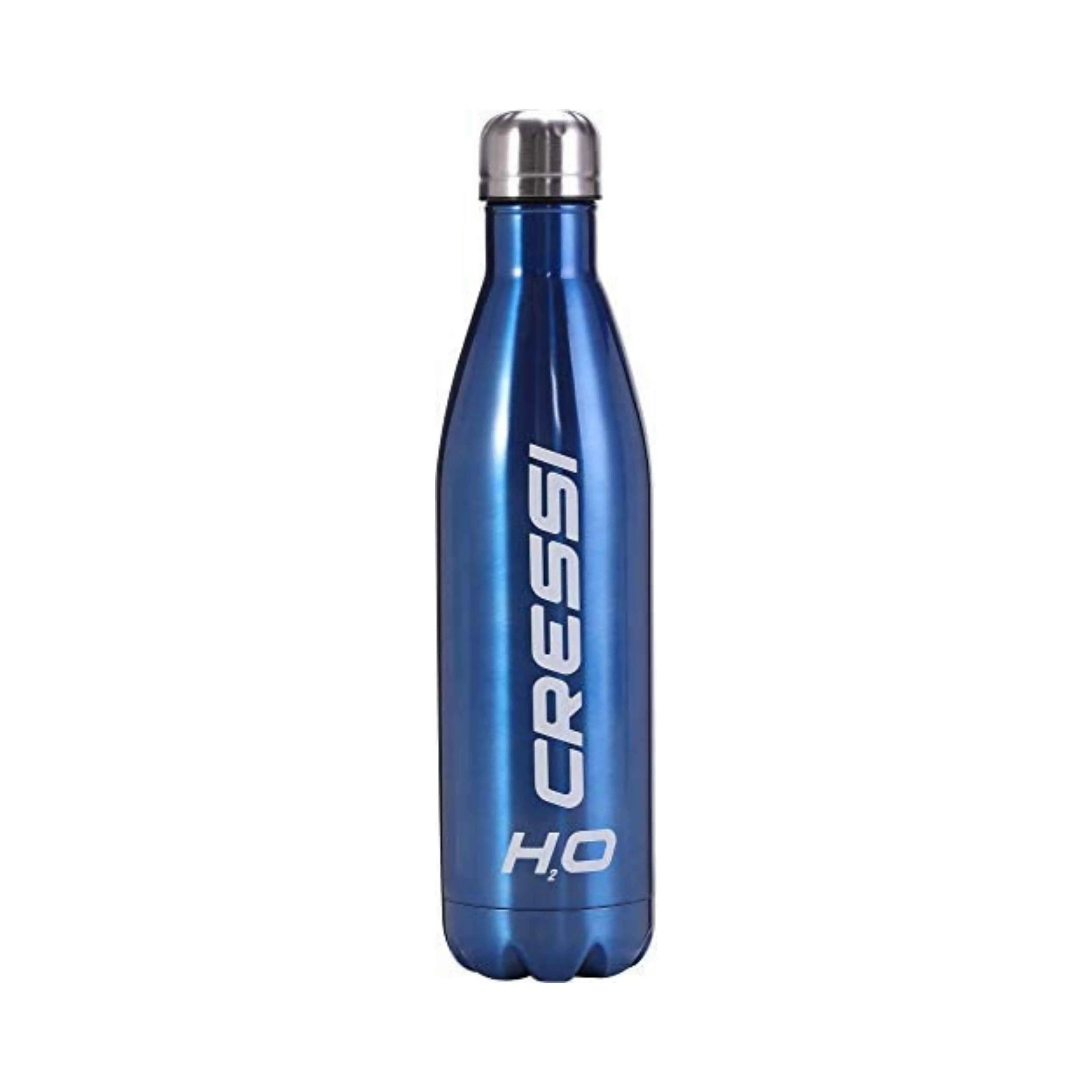 Cressi Stainless Steel Water Bottle - 20oz Insulated Thermo Flask with Leakproof Lid | Perfect for Gym, Hiking & Outdoor Activities