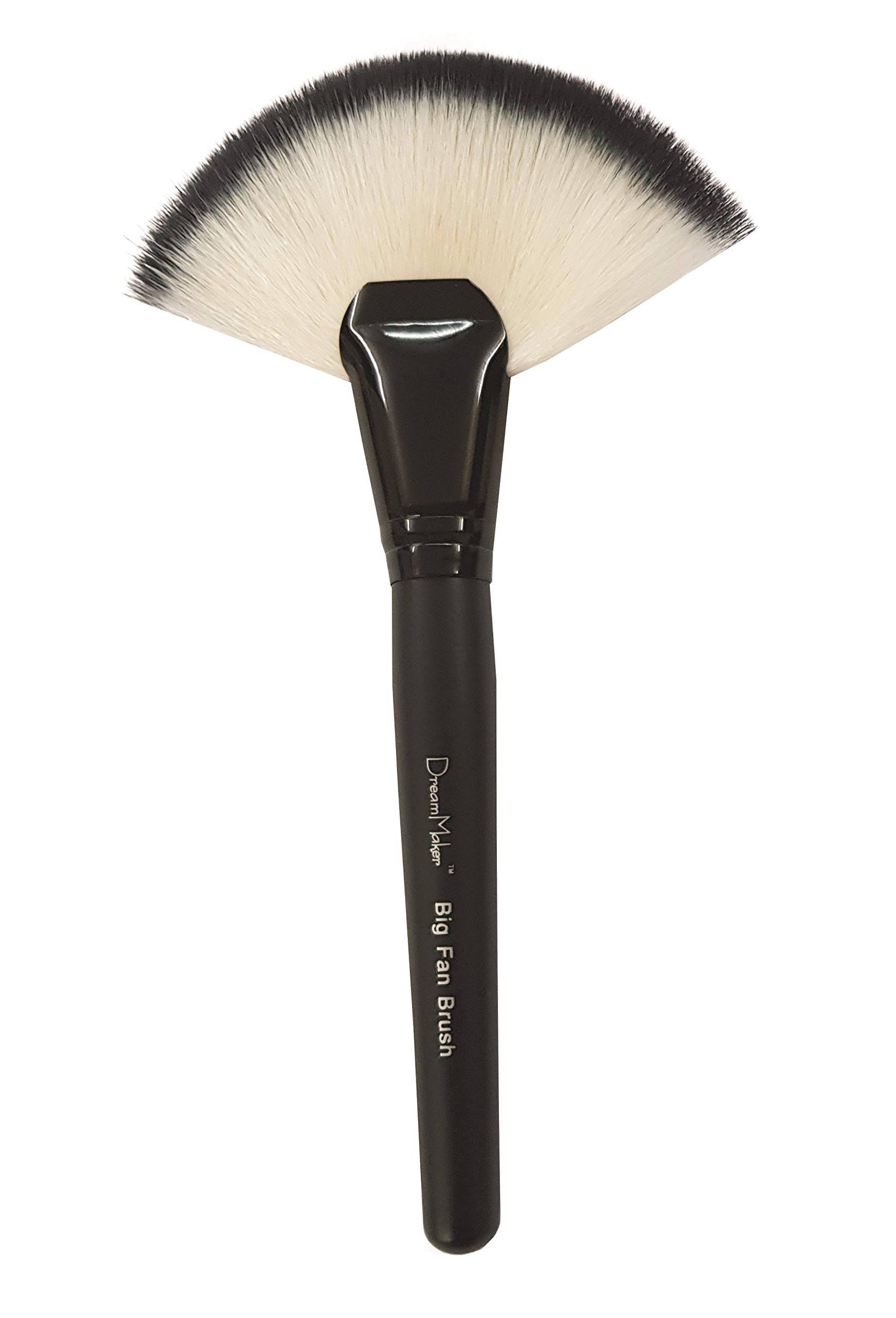 Dream Maker Fan Brush Model DM 133 - Professional Makeup Brush for Blending & Contouring - Perfect for Foundation, Powder & Highlighter Application (Ideal for Makeup Artists & Beauty Enthusiasts)