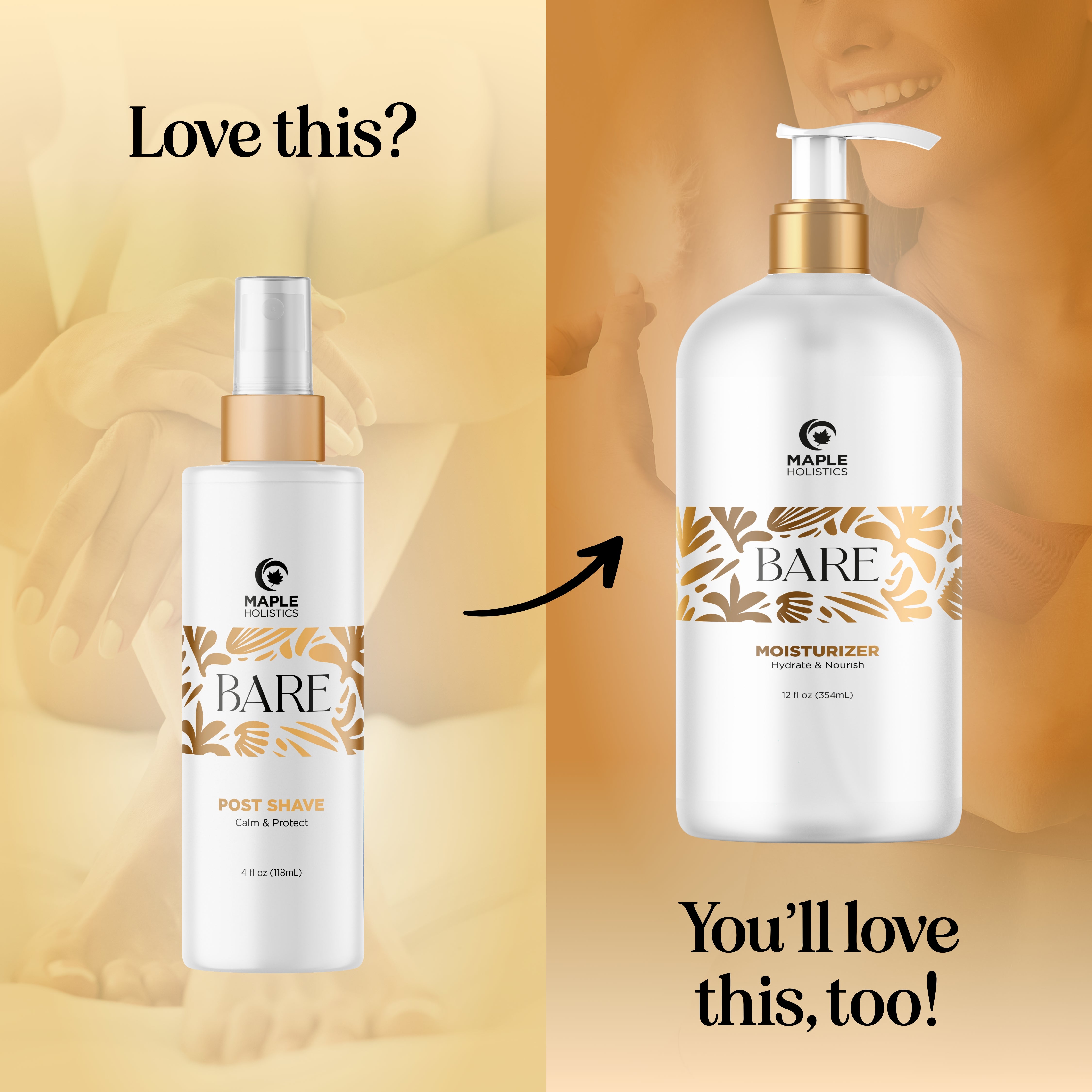 BARE Post Shave Serum for Men - Soothing & Hydrating After Shave Treatment for Smooth Skin - Perfect for Daily Shaving Routine & Sensitive Skin Care