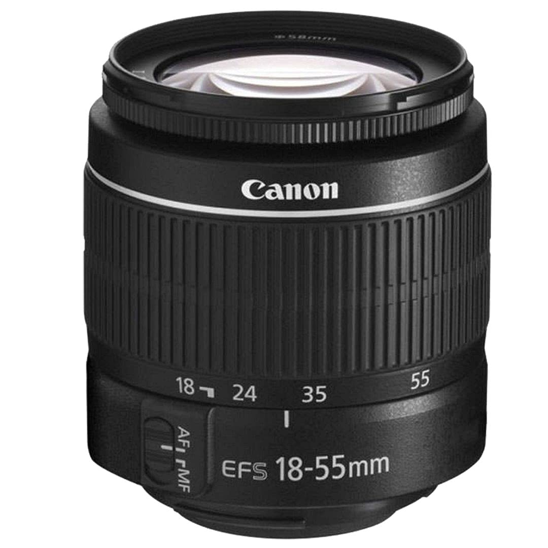 Canon EOS 2000D (Rebel T7) Digital SLR Camera with 24.1MP Sensor & 18-55mm Lens | ZeeTech Accessory Bundle Includes SanDisk 64GB Memory Card, Camera Case & Tripod (Renewed) - Perfect for Photography Beginners, Travel & Family Events