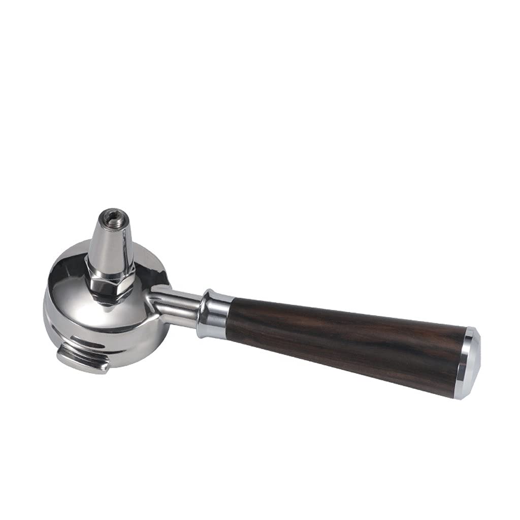 58mm Coffee Handle Filter - Solid Wood for Semi-Automatic Espresso Machines - Barista Accessory
