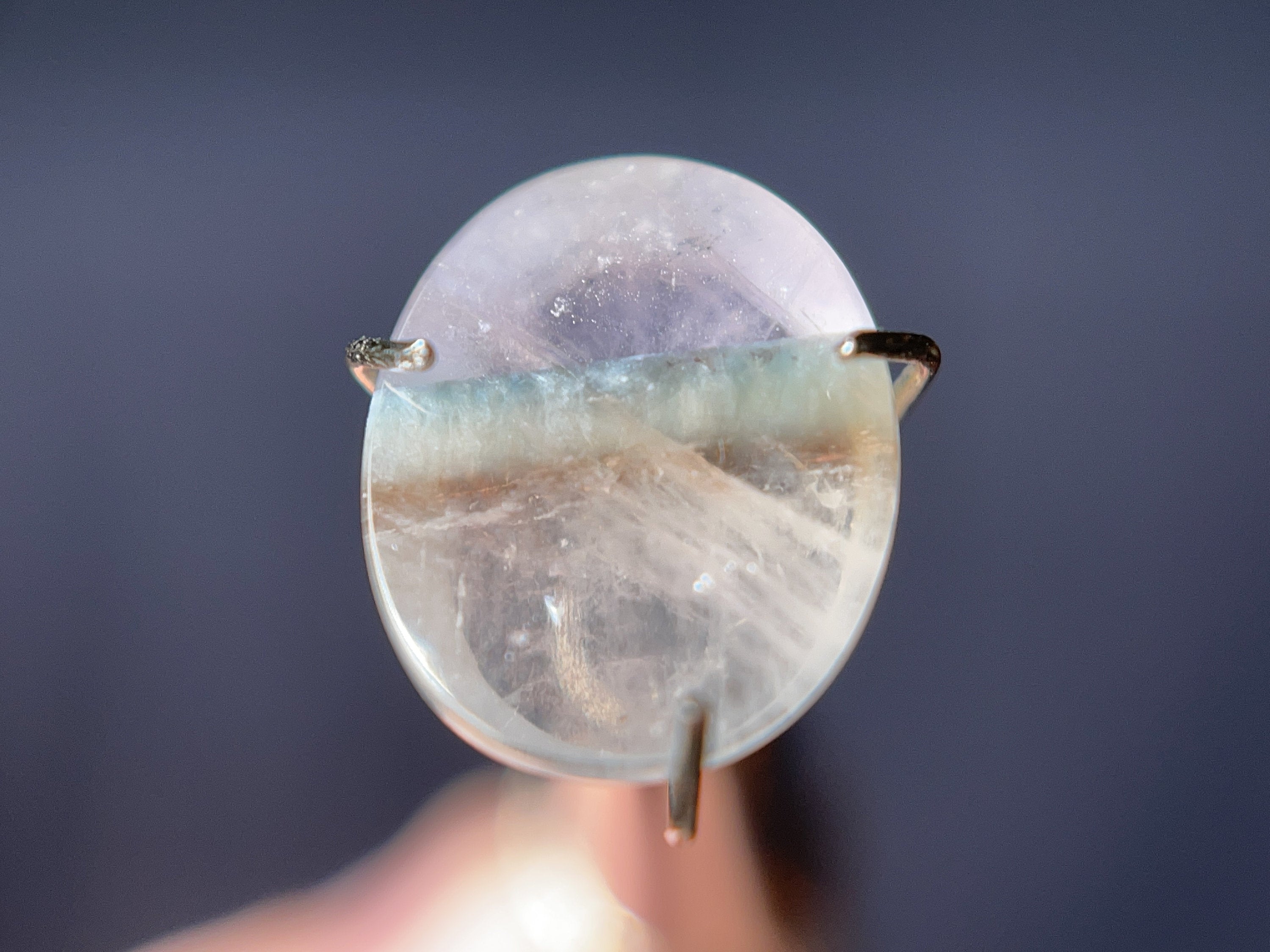 GILALITE Cabochons - Medusa Paraiba Quartz Striped Oval Gemstones for Jewelry Making (43810) - Perfect for DIY Pendants, Rings & Earrings