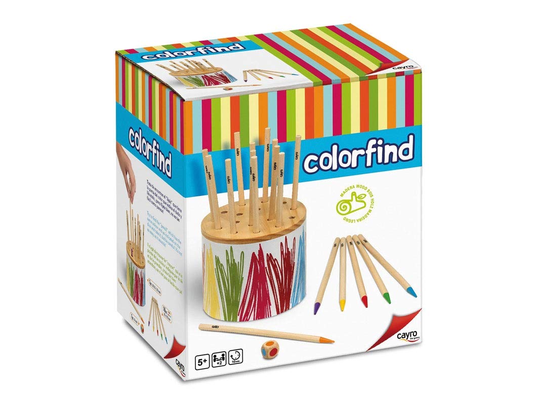 Cayro Colorfind - Educational Board Game for Kids - Enhance Reasoning, Creativity & Cognitive Skills - Fun Learning Game for Multiple Intelligences - Perfect for Family Game Night & Classroom Activities