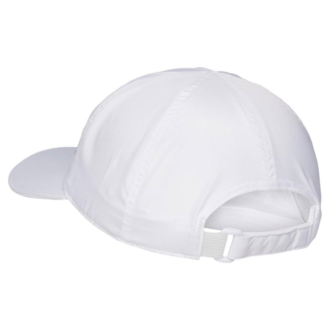 ASICS Performance Unisex Running Cap - Breathable Sun Hat for Men & Women - White Sports Hat for Jogging, Hiking & Outdoor Activities
