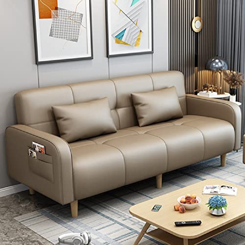 Light Coffee- Faux Leather