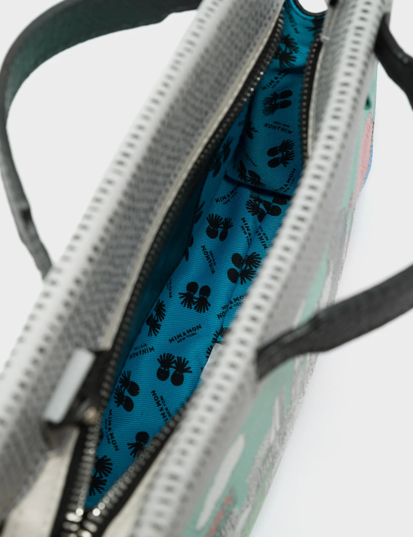 Vali Small Crossbody Bag - Oceanic Green & Black Genuine Leather with Hairy Harold Print | Stylish & Durable for Everyday Use, Travel & Casual Outings