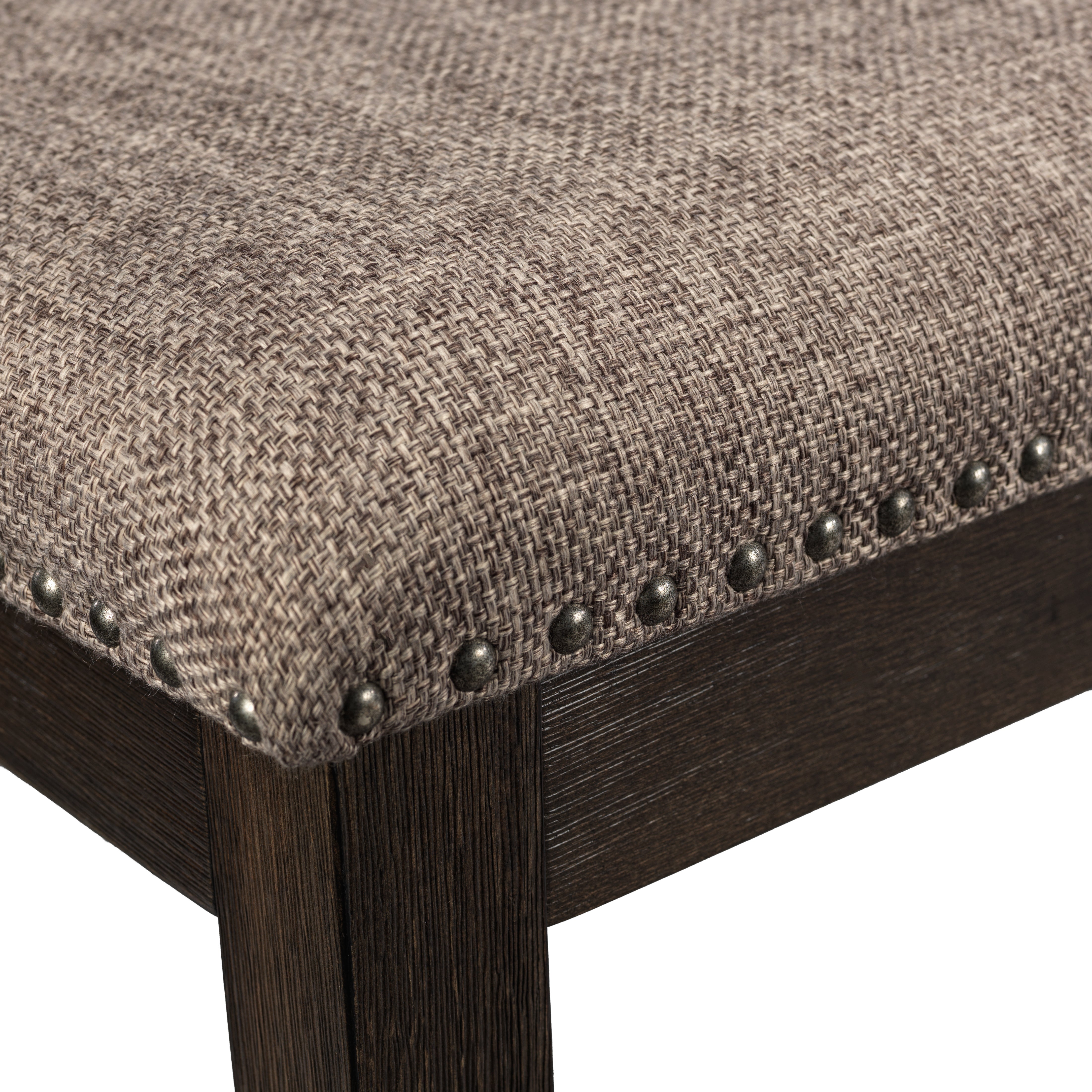 Cambridge Bench - Dark Brown Solid Wood Outdoor Garden Bench for Patio, Backyard, and Park Seating | Weather-Resistant & Durable Furniture