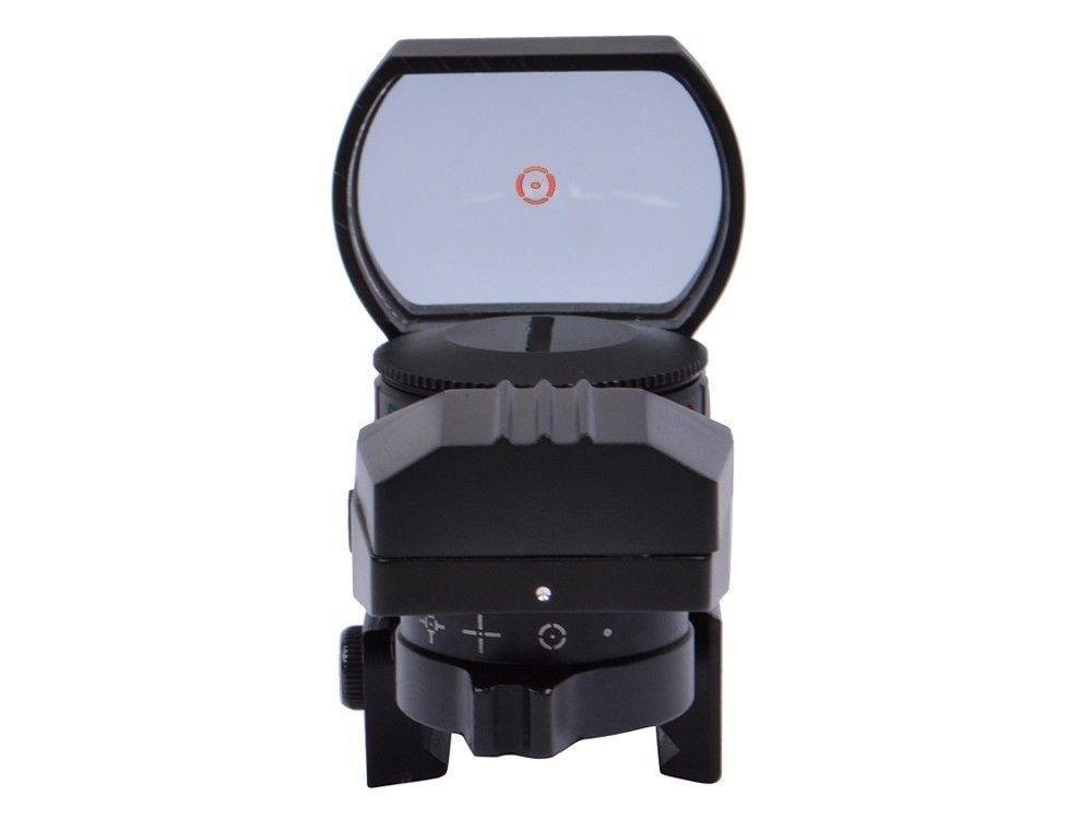 Tactical Red Dot Airsoft Goggles with 4 Markings - Compatible with 20mm/22mm Looms & Picatinny Rail System - Perfect for Airsoft, Paintball & Outdoor Shooting Sports