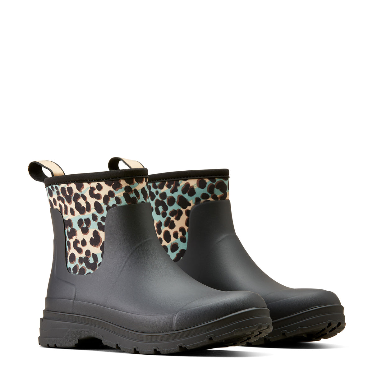 Ariat Women's Kelmarsh Shortie Rubber Boots - Waterproof Rain Boots for Women - Comfortable & Durable Garden, Farm, and Outdoor Work Boots - Perfect for Rainy Days, Hiking, and Yard Work
