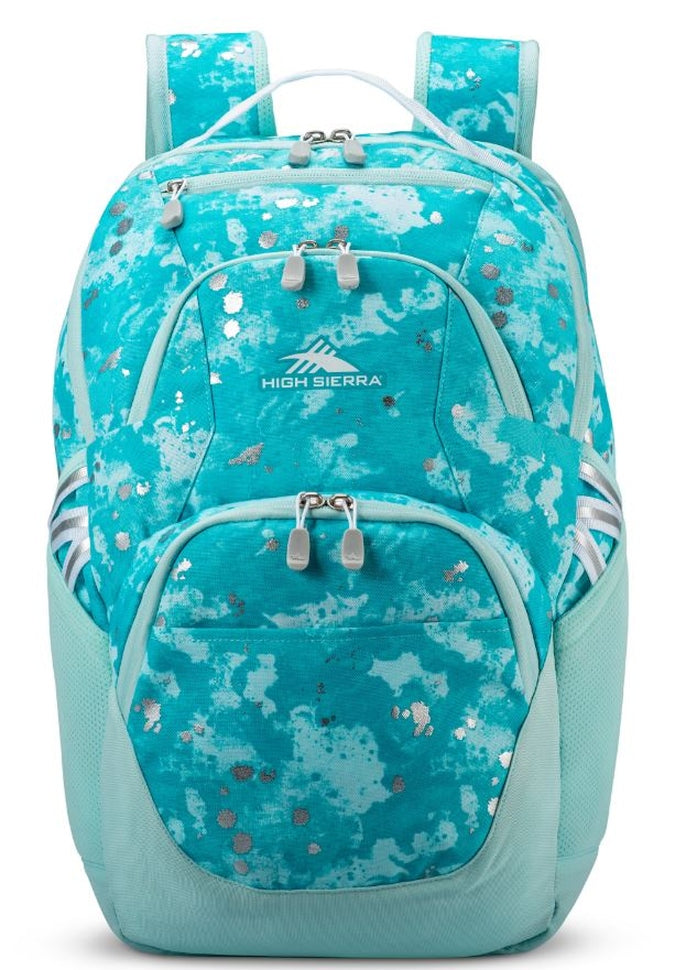 High Sierra Swoop SG Backpack - Durable Laptop Backpack for School, Travel & Work - Water-Resistant Hiking & Commuter Daypack with USB Charging Port