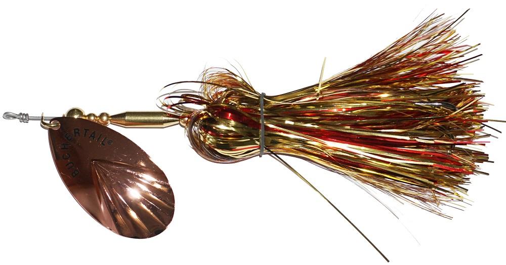 Buchertail 701 Tinsel Bucktail Jig - Premium Fishing Lures for Bass, Walleye & Trout - Perfect for Freshwater & Saltwater Fishing