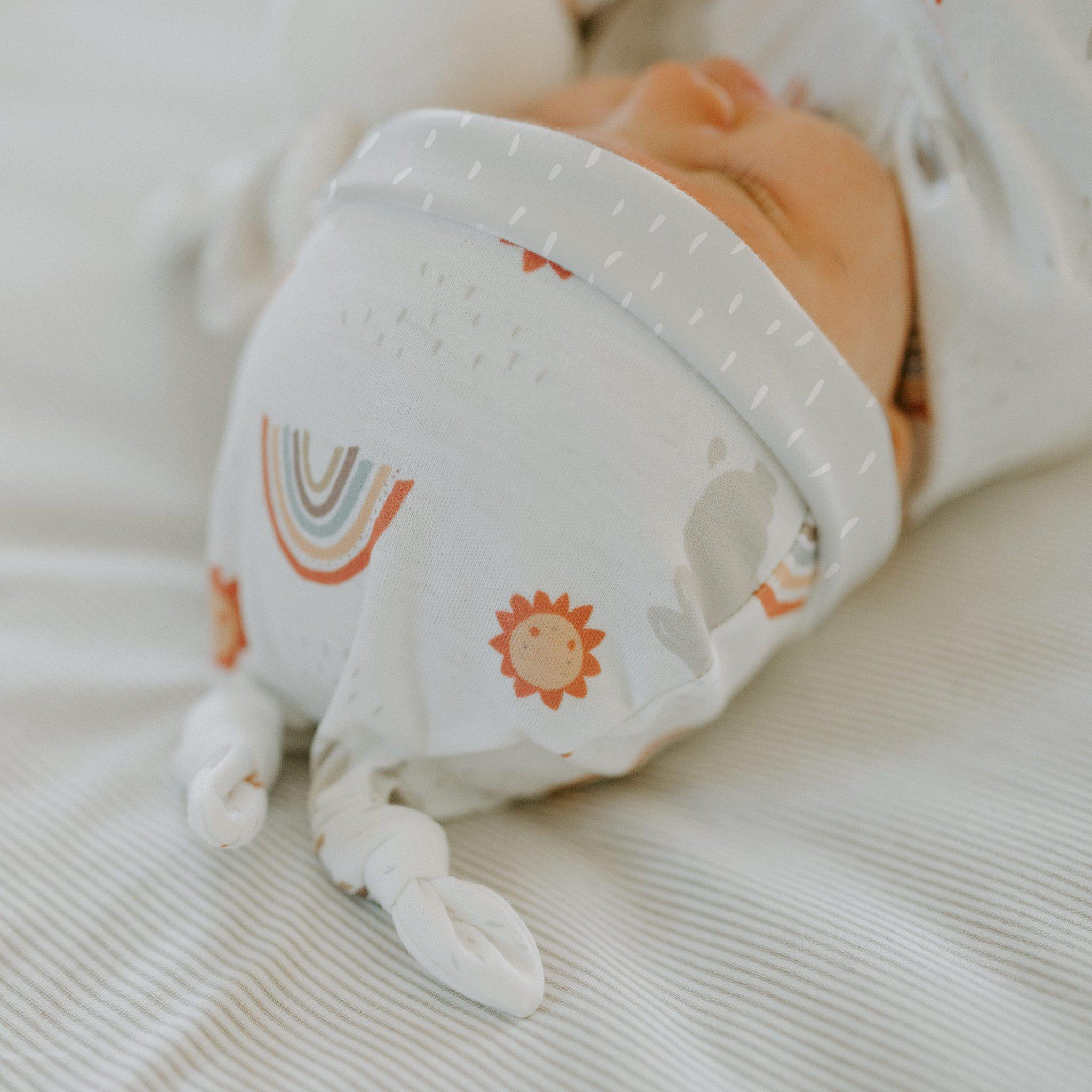 Little Sunshine Kimono Romper and Hat Set - Baby Girl Outfit for Photoshoot, Birthday & Special Occasions