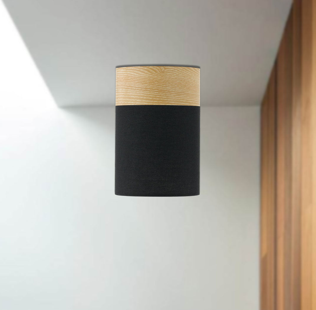 Akira Batten Fix Black and Oak - Stylish and Durable Window Blinds for Home and Office Decor