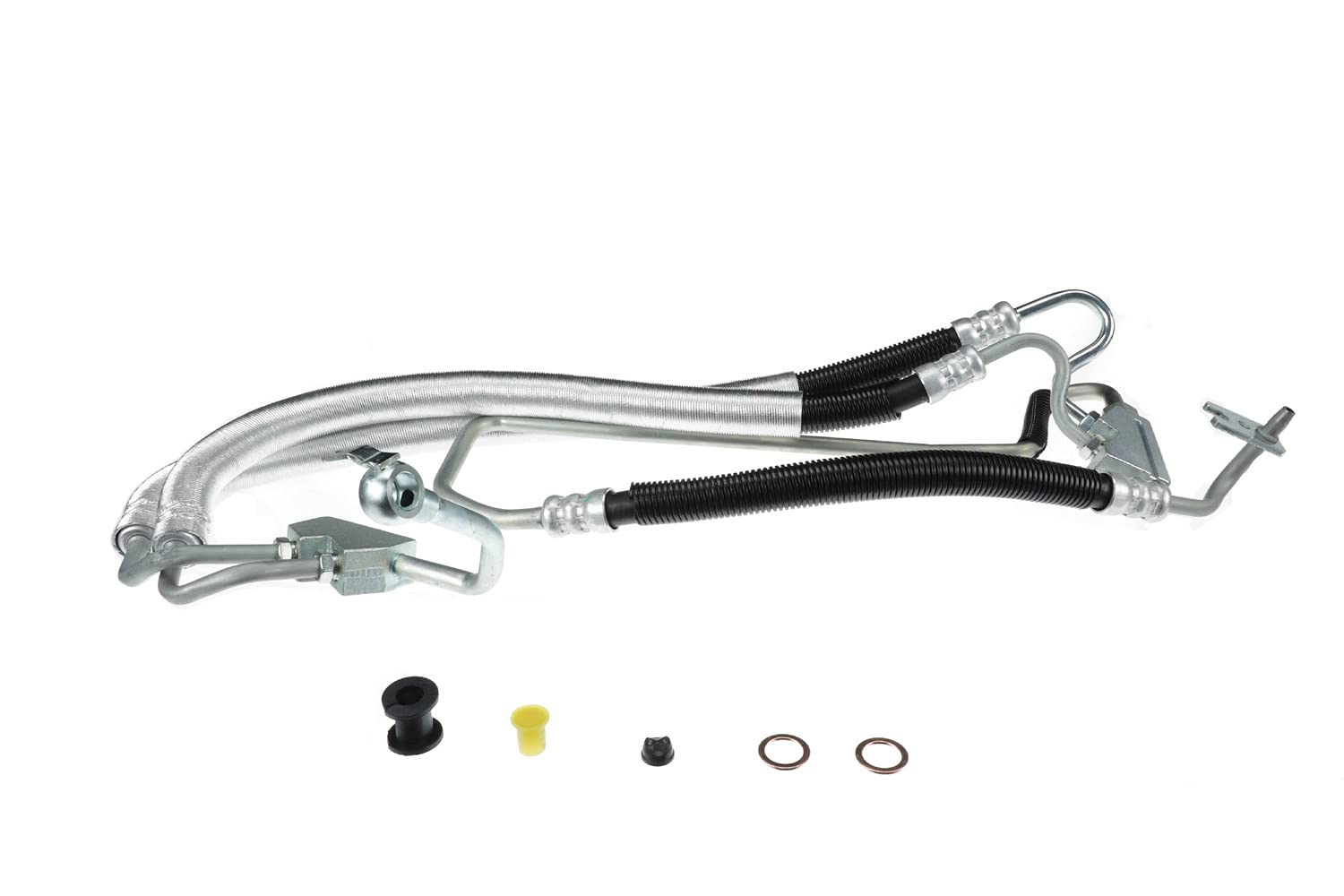 Sunsong 3404438 Power Steering Pressure Line Hose Assembly - Replacement for Smooth Steering Performance | Perfect for Trucks, SUVs, and Off-Road Vehicles