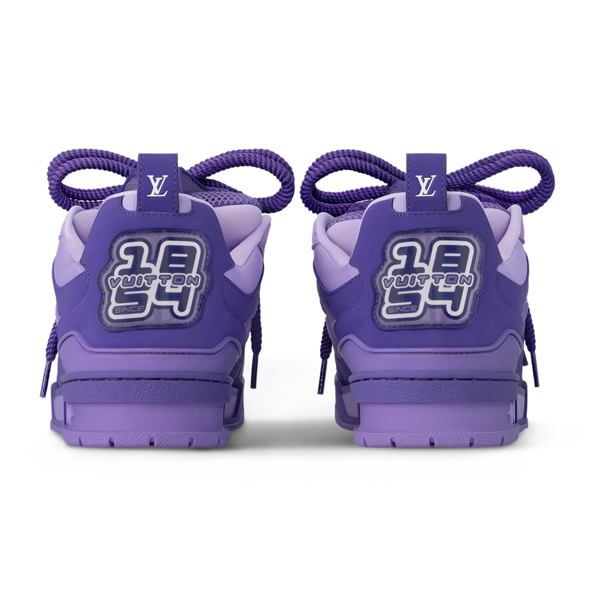 Authentic Louis Vuitton LV Skate Monogram Trainer Purple Sneakers - Luxury Designer Casual Shoes for Men | Perfect for Streetwear, Skateboarding & Fashion Outfits