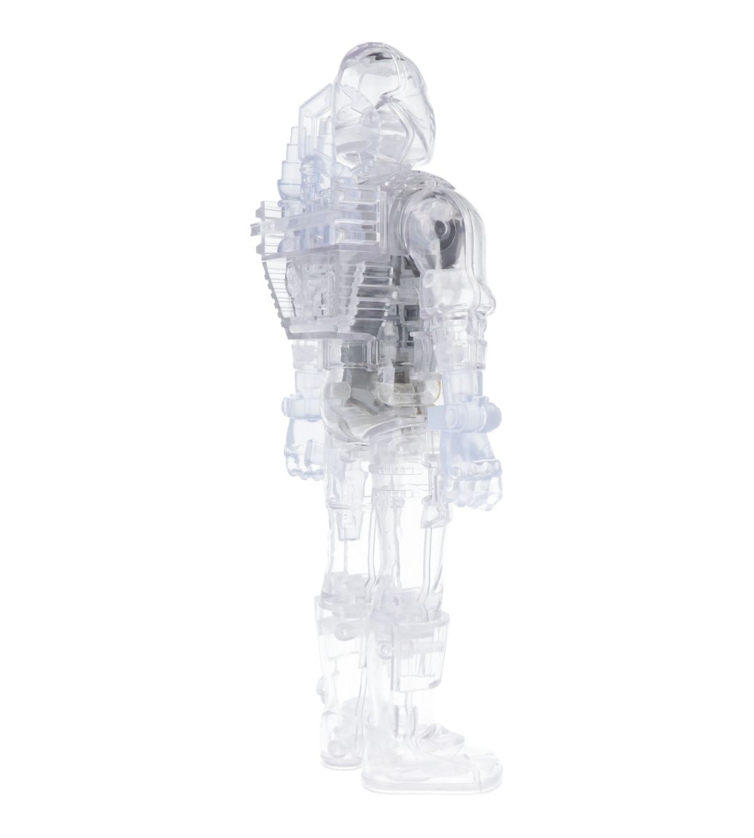 G.I. Joe Super Cyborg Cobra B.A.T. Clear ReAction Figure - Collectible Action Figure for Display & Play - Perfect for Fans, Collectors, and Toy Enthusiasts