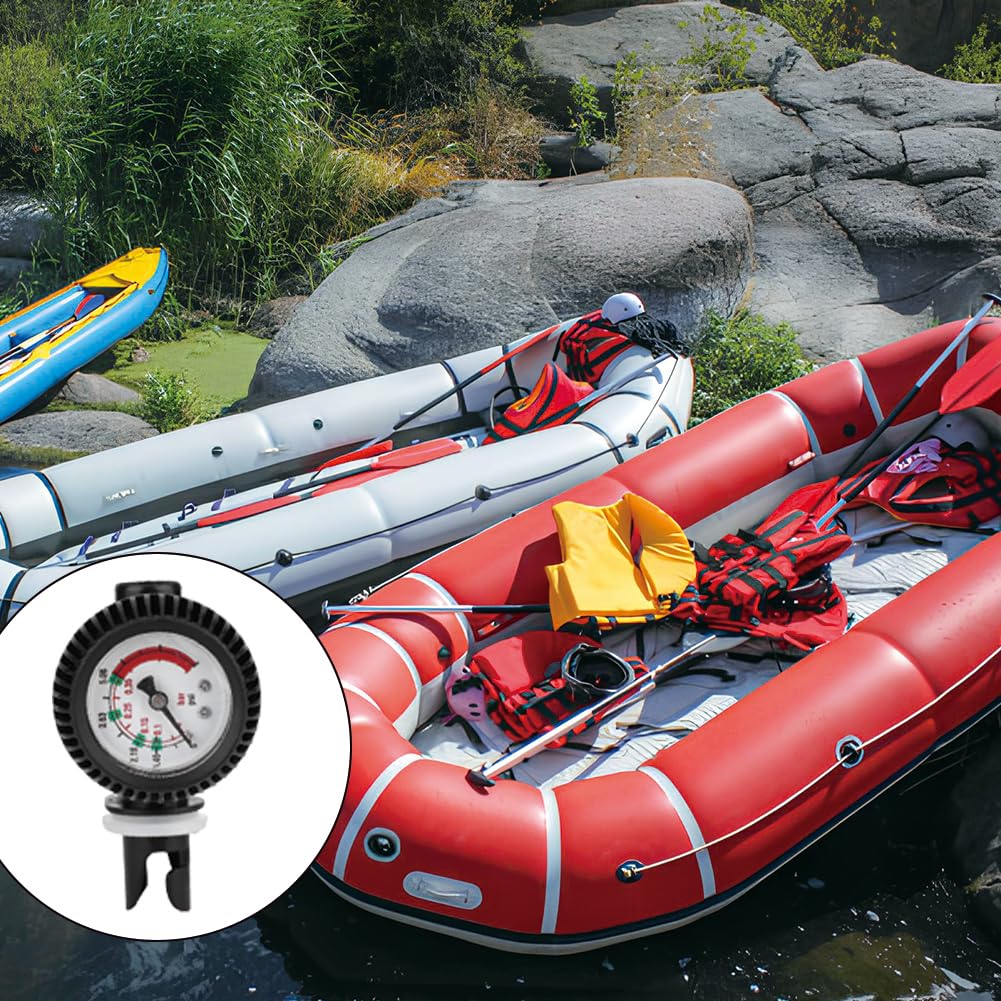 Leopacat Air Pump Pressure Gauge - Digital Inflatable Kayak & Paddle Board Accessories | Portable Diving Tank Checker with Hand Measurement | Perfect for Kayaking, Surfing & Water Sports Safety