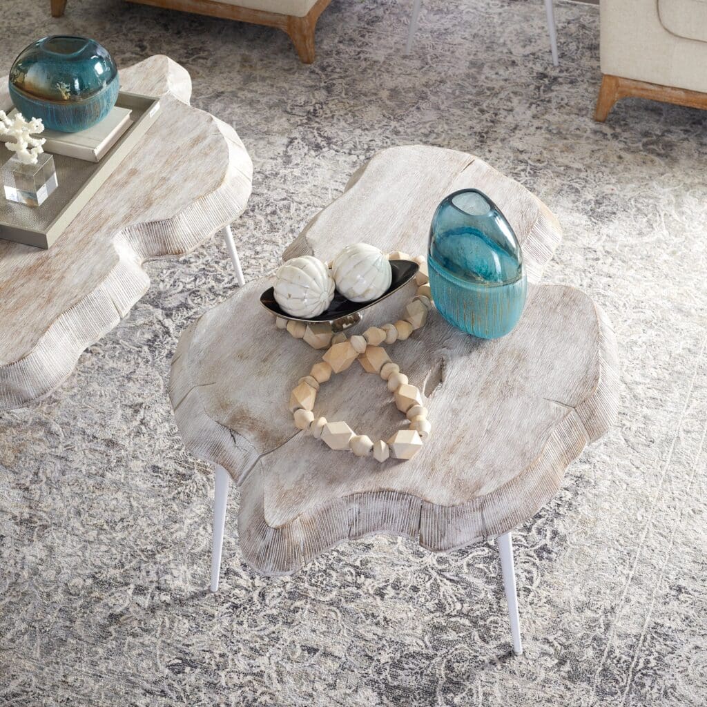 Cyan Design 11342 Palmer Whitewashed Coffee Table - Modern Farmhouse Living Room Centerpiece for Home Decor & Entertaining
