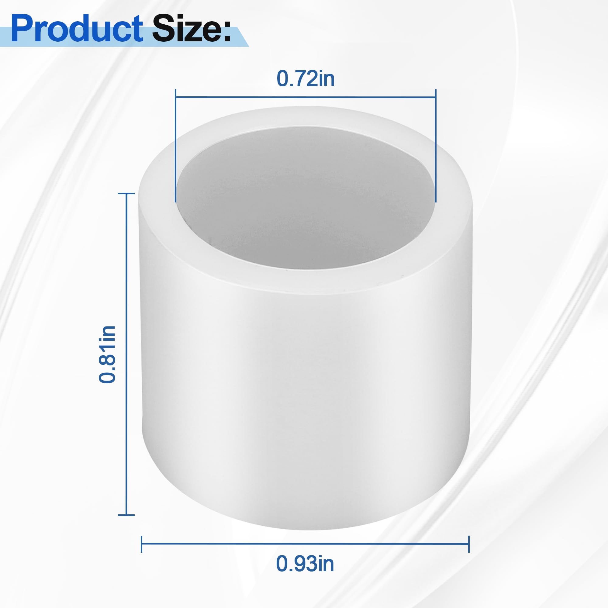 GE Opal Ice Maker Auger Bushing Replacement Part - Fix Screeching Noise & Black Sludge Buildup - Compatible with GE Opal Nugget Ice Maker - Perfect for Home Bars, Kitchen Upgrades & Commercial Use