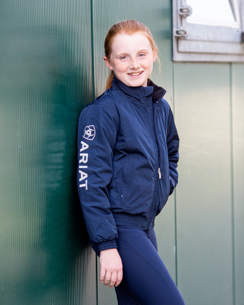 Ariat Kids' Insulated Stable Jacket - Warm & Durable Riding Coat for Cold Weather Equestrian Activities