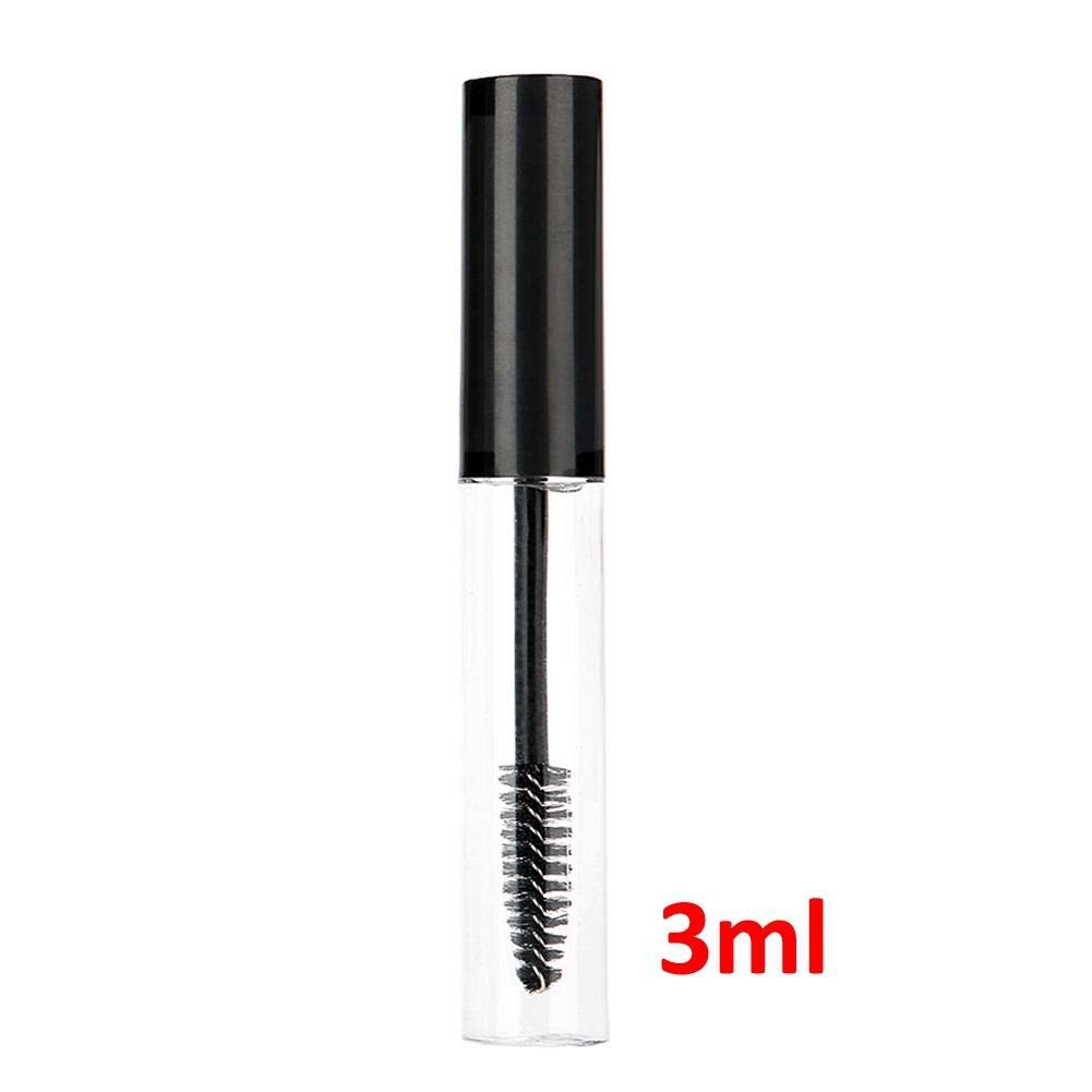 Empty Mascara Tube with Eyelash Wand - Refillable Mascara Bottle for DIY Eyelash Growth Oil & Cosmetics | Perfect for Travel, Salon Use & Makeup Artists