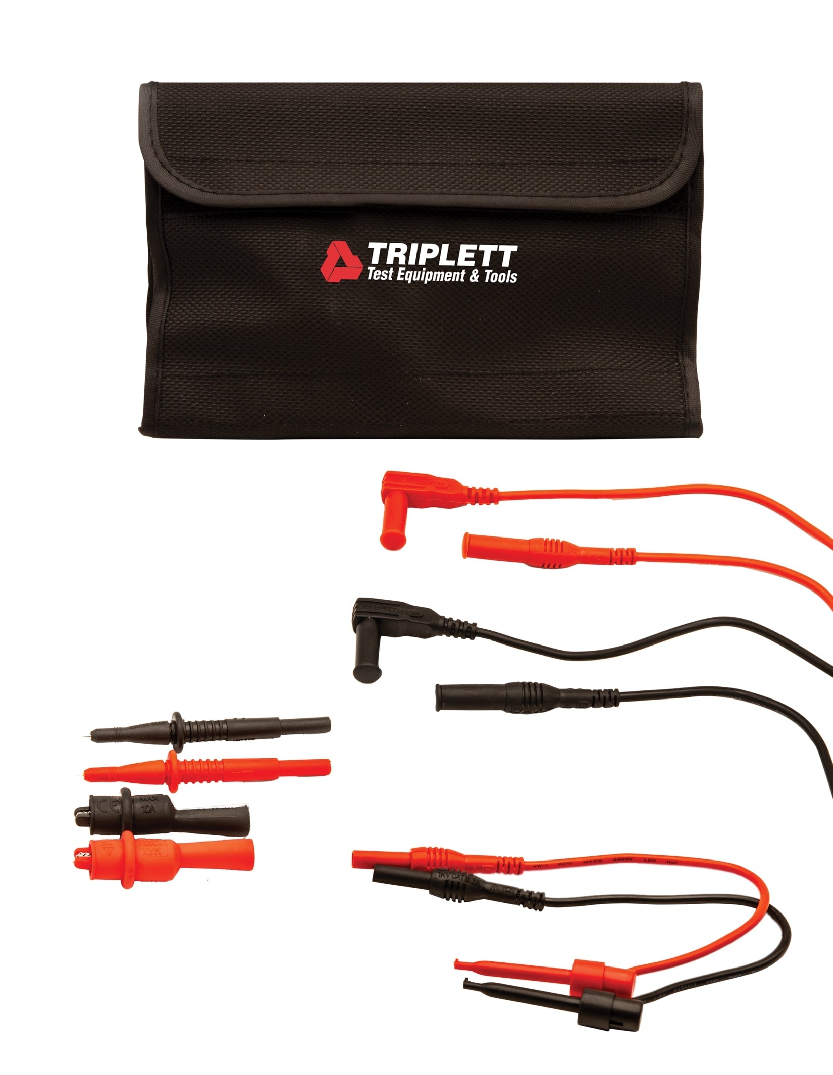 42-Piece Electronic Test Lead Kit (TLK008) - Professional Multimeter Test Probes for Electrical Testing, Circuit Repair, and DIY Projects