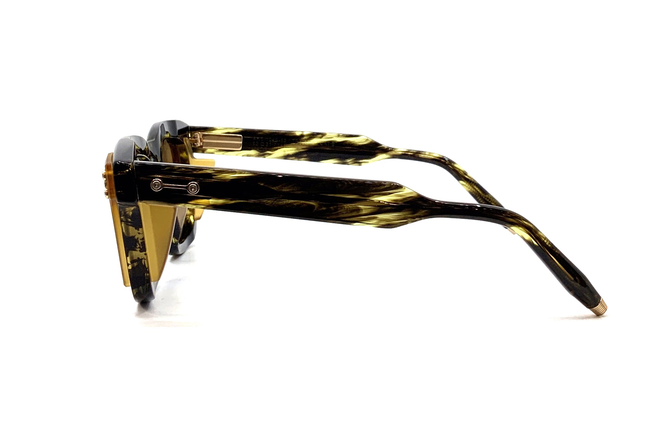 Akoni Ara Sunglasses - Dark Tortoise & Crystal Amber Frame - Stylish UV Protection for Outdoor Activities, Travel, and Fashion