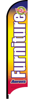 Custom Feather Flag Banner - High Quality Outdoor Advertising Flag for Business, Events & Sports - Perfect for Grand Openings, Car Dealerships & Festivals