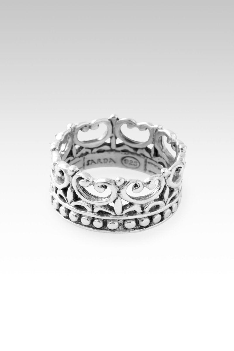 Whatever is True Ring™ - High Polish Stainless Steel Ring for Men & Women - Elegant Jewelry for Everyday Wear, Gifts & Special Occasions