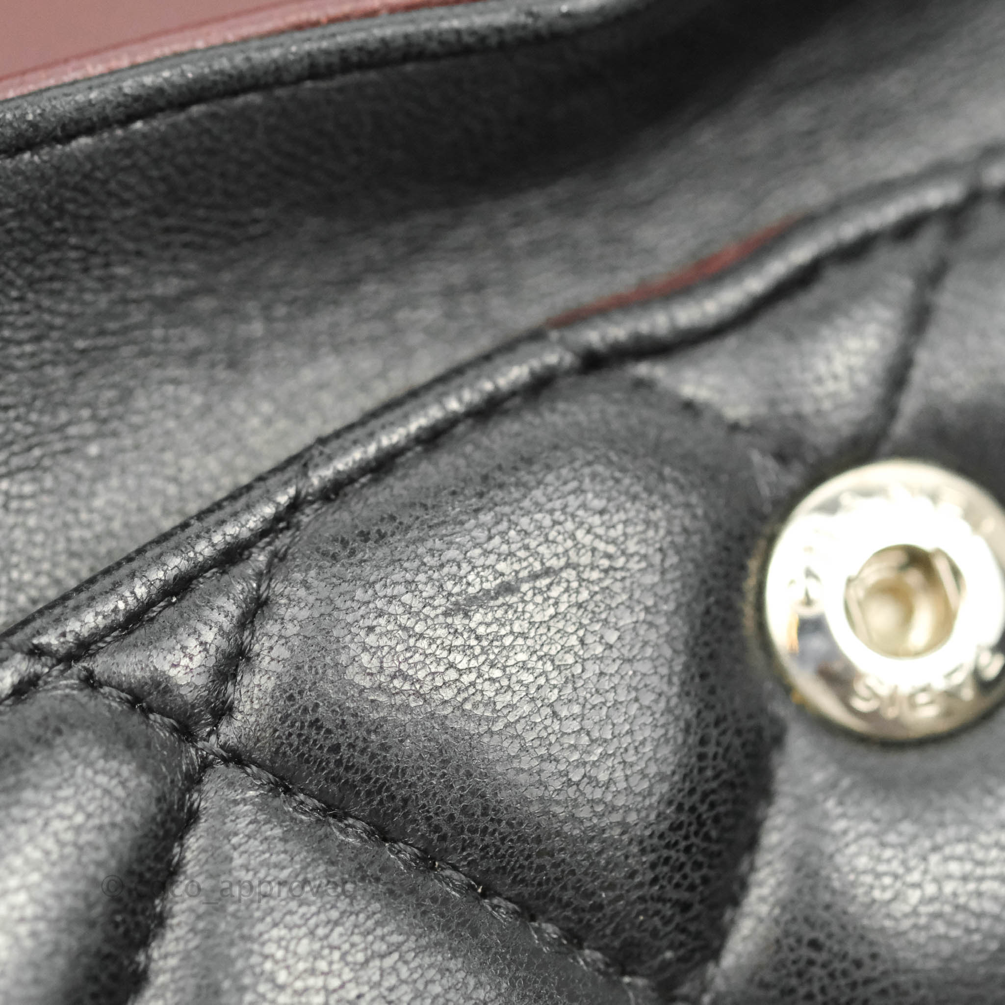 Chanel Classic M/L Medium Double Flap Bag - Black Lambskin Leather with Silver Hardware | Luxury Handbag for Women, Perfect for Work, Evening Events & Everyday Use