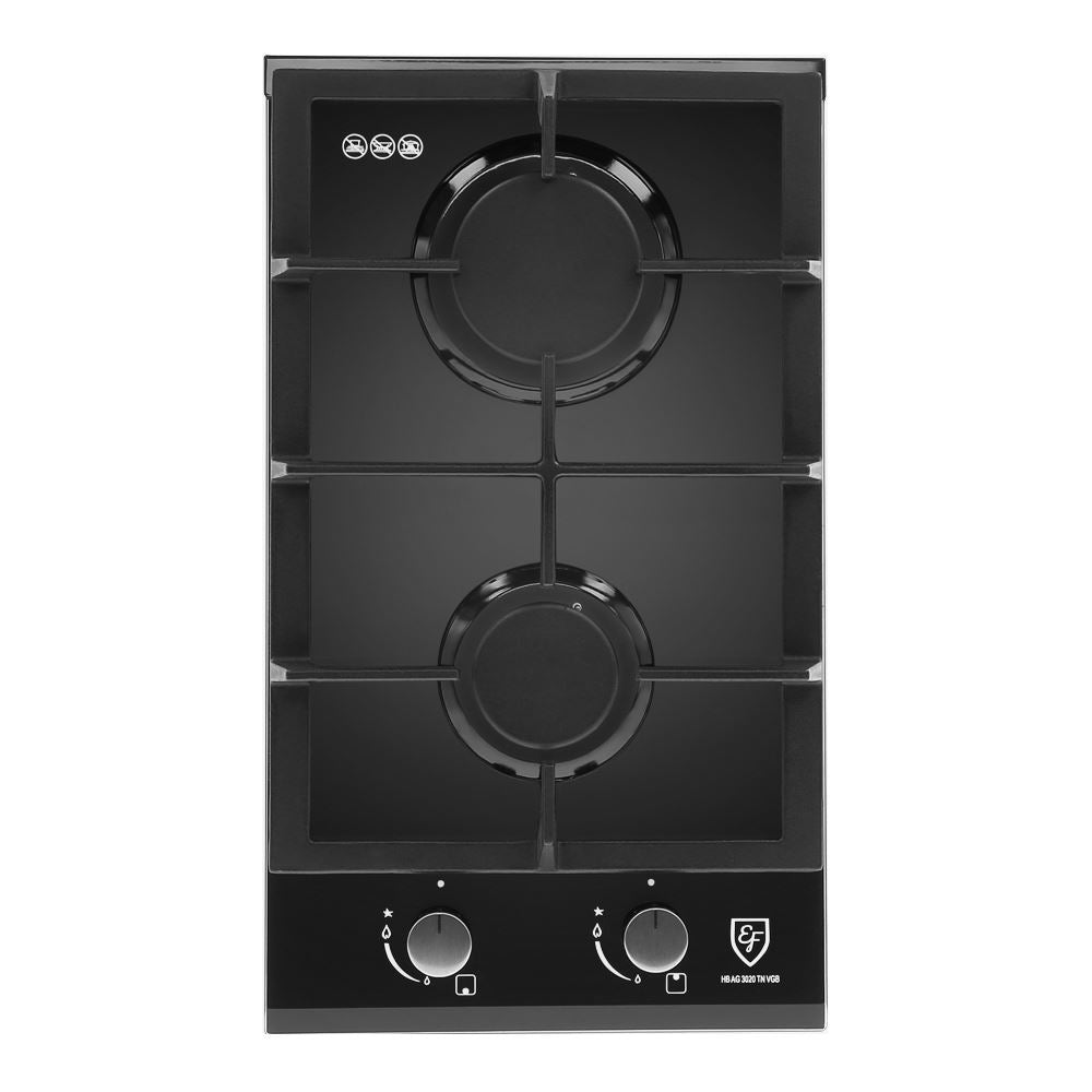 EF CK LUNA 90cm Island Hood with EF HB AG 3020 TN VGB Built-in Hob - Premium Kitchen Ventilation System for Modern Homes | Perfect for Open-Plan Kitchens & Cooking Enthusiasts