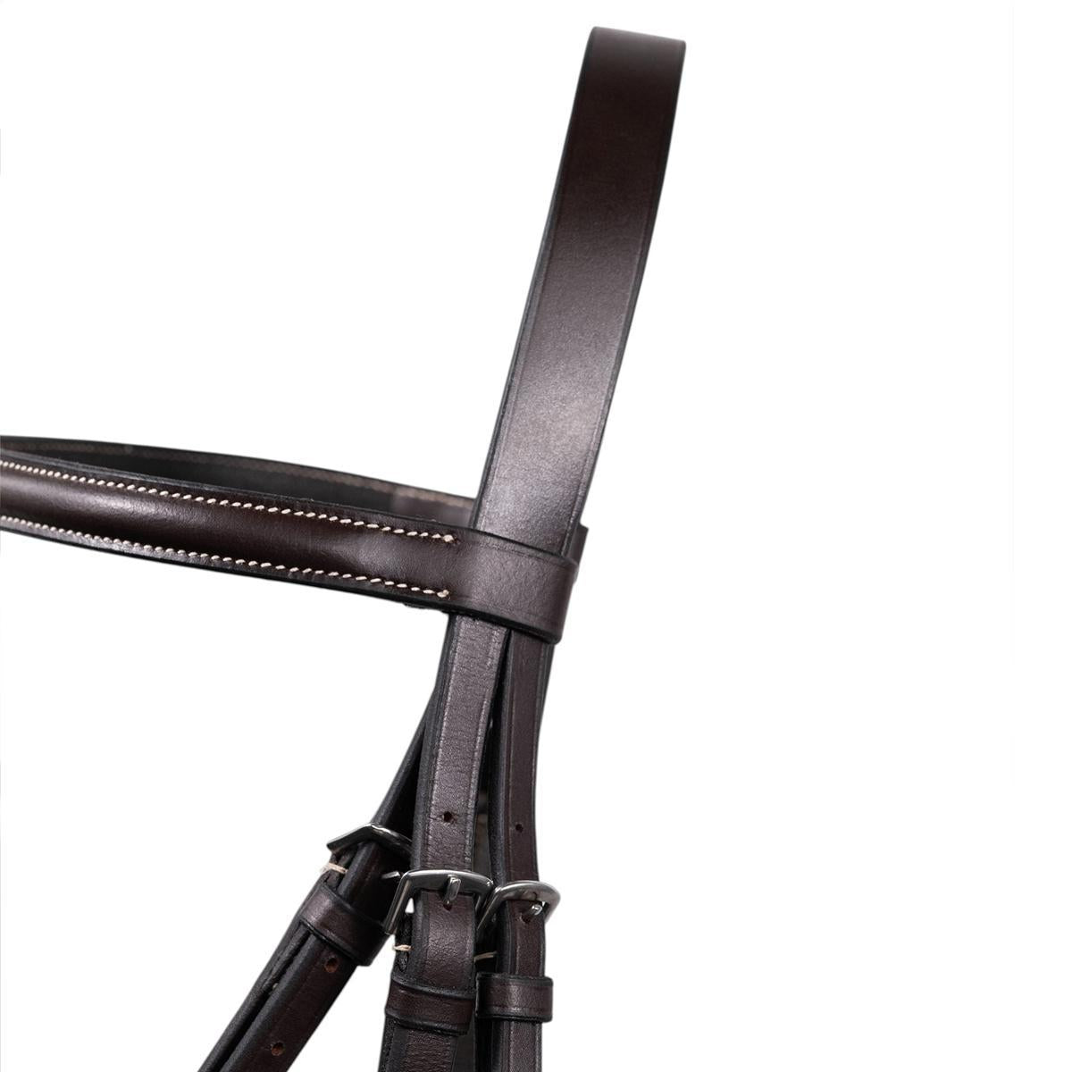 Jake Adams Premium Raised Fancy Stitched Hunter Bridle with 1