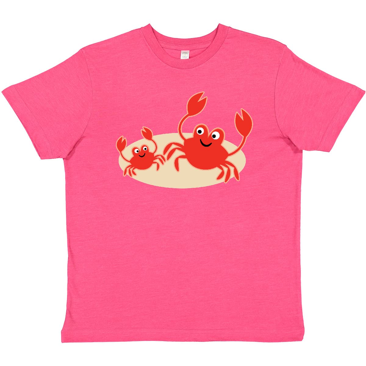 Inktastic Beach Crabs Cute Vacation Youth T-Shirt - Fun Summer Graphic Tee for Kids & Teens - Perfect for Beach Trips, Vacations & Casual Wear