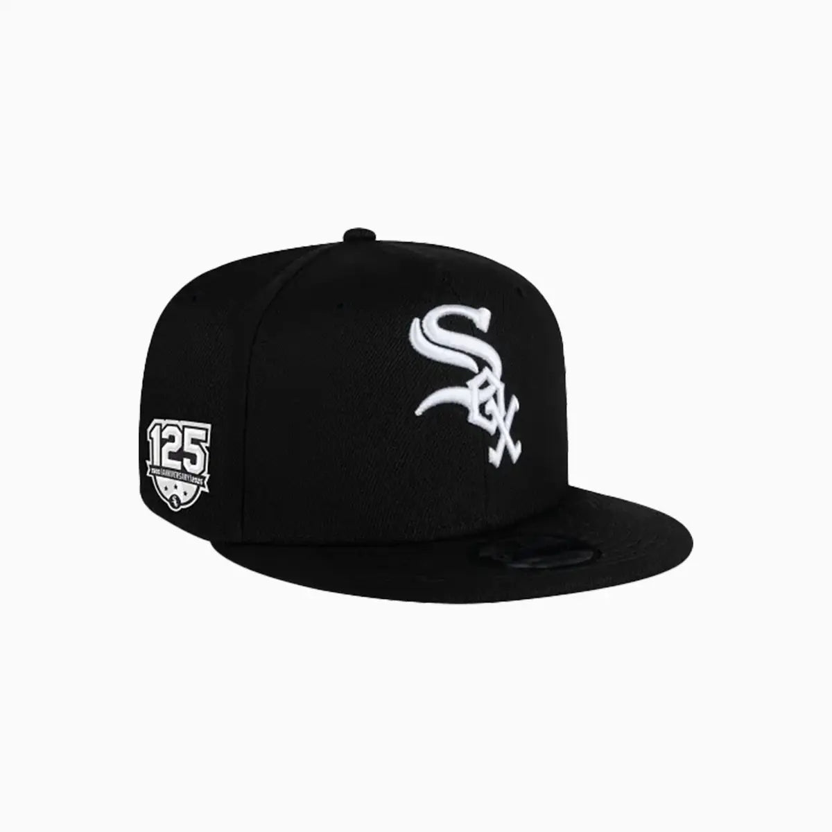 Chicago White Sox 125th Anniversary MLB Snapback Hat - Official 25 OTC Adjustable Baseball Cap for Men & Women - Perfect for Games, Fan Gear & Streetwear Fashion