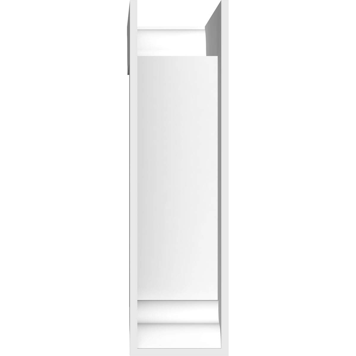 Ekena Millwork BKTP05X14X18BOA01 Standard Balboa Architectural Grade PVC Brackets - 5