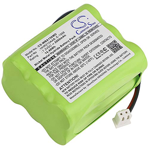 Cameron Sino 2000mAh Replacement Battery for Weighing Baby One Wunder & ABILANX Bed Scales - Perfect for Home Baby Weight Monitoring and Pediatric Care