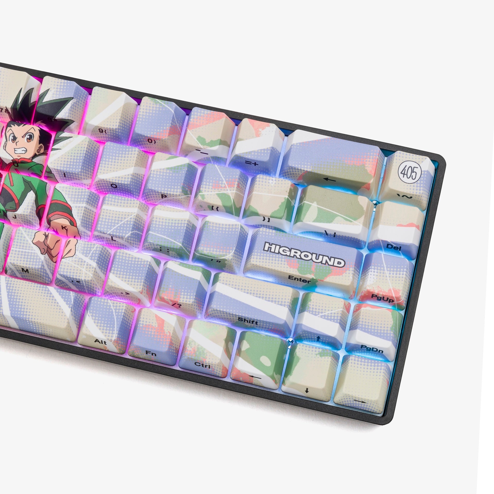 HxH x HG Basecamp 65+ Mechanical Keyboard - Gon Edition (Best Buy Exclusive) | Perfect for Gaming, Coding & Office Work