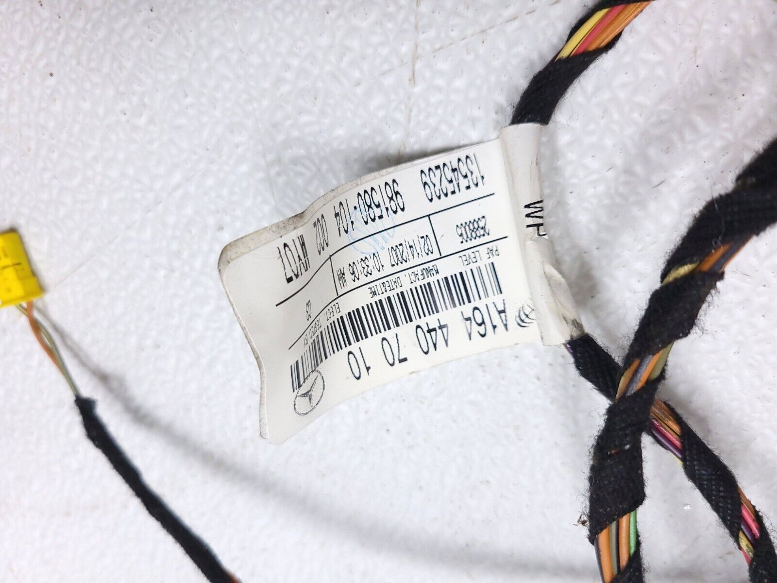 2006-2011 Mercedes ML500 Left Rear Driver Side Door Wire Harness OEM Replacement - Perfect for Electrical Repairs & DIY Car Maintenance